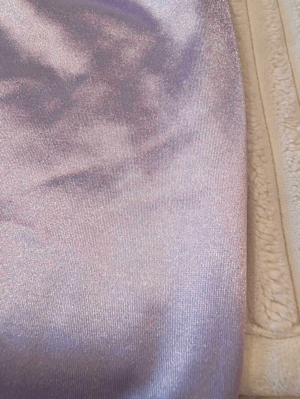 Satin Underwire Slip Dress in Lavender - Picture 5 of 7